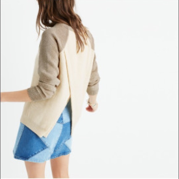 Madewell Sweaters - Madewell province cross back sweater M pullover